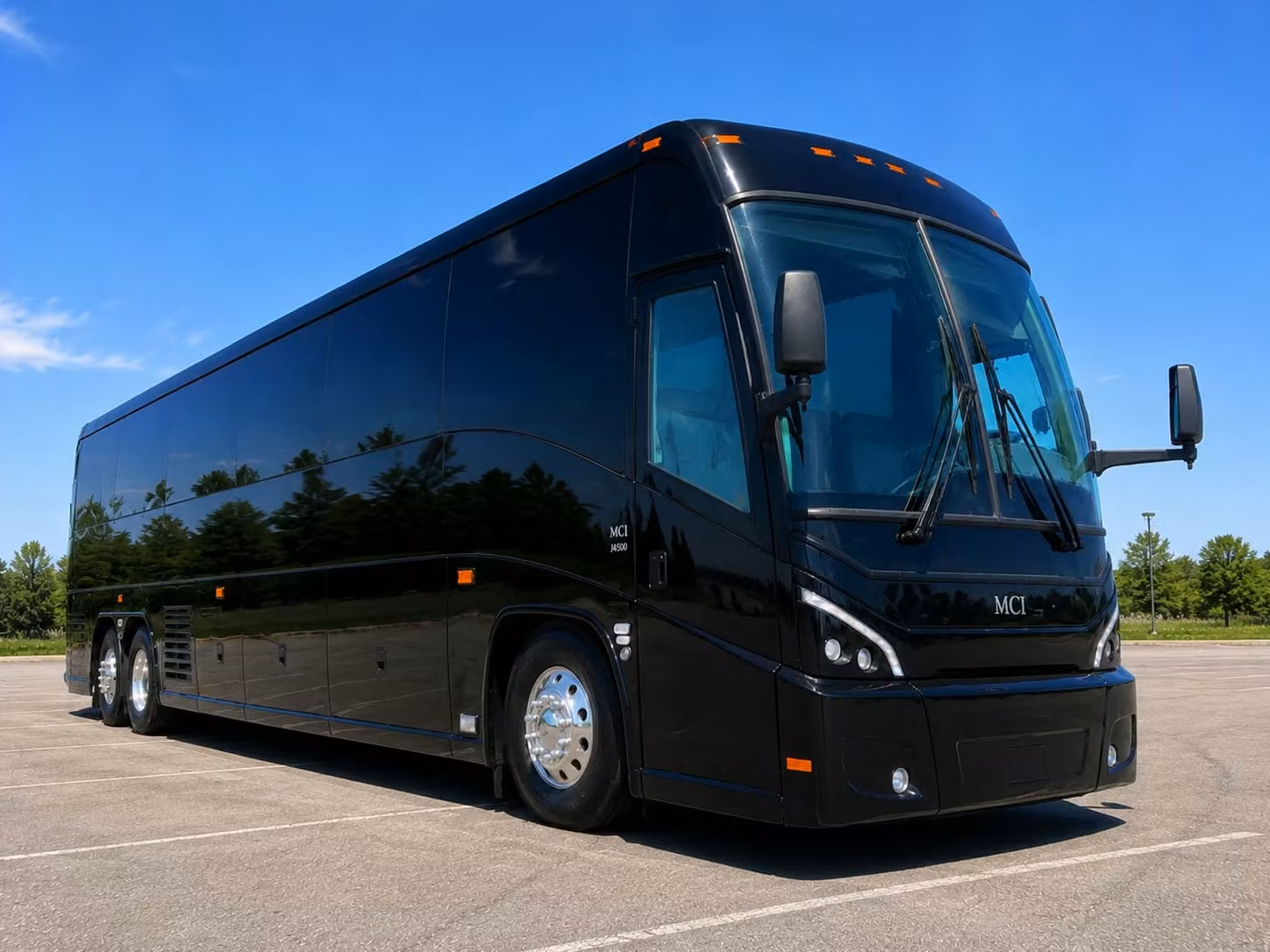 fort smith charter bus rental exterior