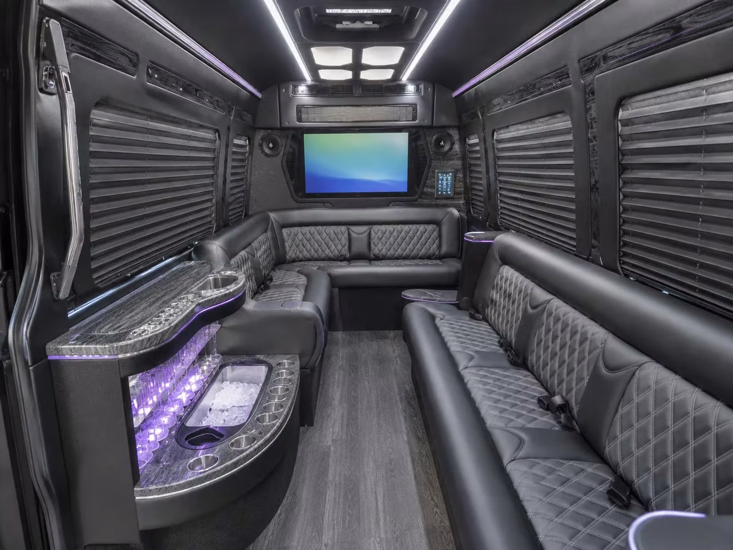sprinter limousine inside