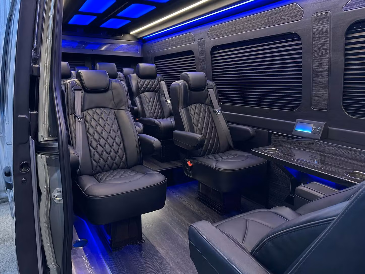 sprinter van transportation for groups and events across fort smith